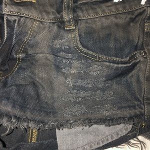 Jean short shorts
